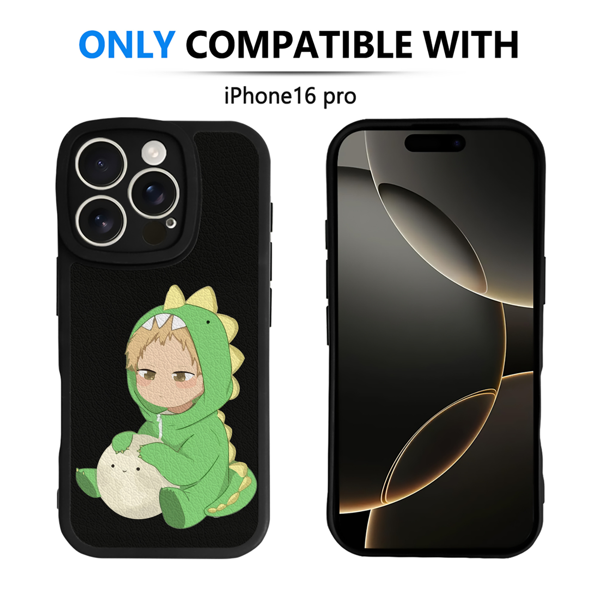 （画像用） ハイキュー!! Haikyu!! 【iPhone 16シリーズ対応】シリコンスマホケース（レザー調） 材質：シリコン